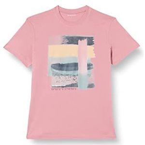 TOM TAILOR T-shirt imprimé pour homme, 13009 - Velvet Rose, M