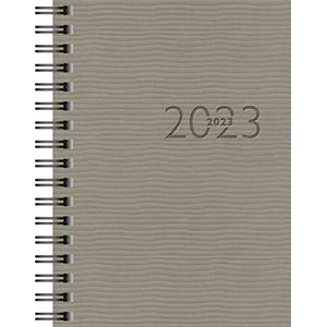 rido/idé Weekkalender, perfect model/technologie, 2023, bladgrootte 10 x 14 cm, grijs