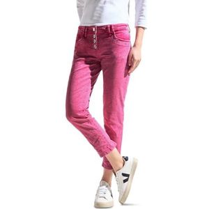 Cecil B377452 Casual Jeans 7/8 Dames, Roze sorbet