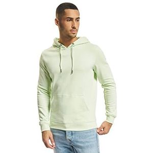 Urban Classics Basic Hoody Sweatshirt met capuchon voor heren, Lichte munt.