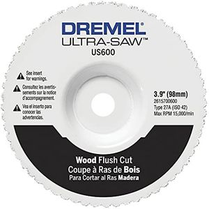 Dremel US600-01 Ultra-Saw snijwiel voor hout, 10,2 cm
