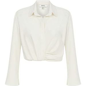 IPEKYOL Crop Blouse, ecru, 40 dames, ecru, 38, ECRU