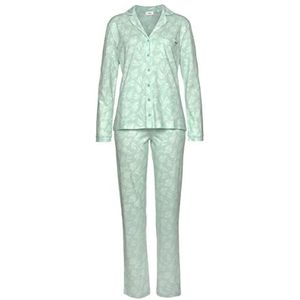 s.Oliver Ak-210-47 pyjamaset voor dames, Print mintbladeren