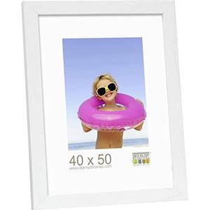Deknudt Frames S44CF1 Basic fotolijst, hout/MDF, 40 x 50 cm, wit