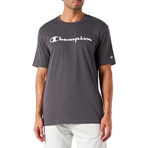 Champion American Classics T-shirt met korte mouwen voor heren, grijs.