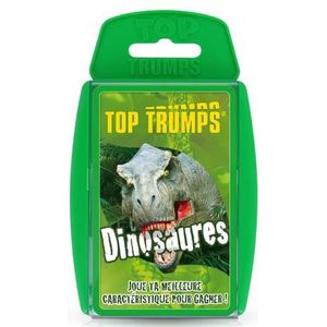 Winning Moves - Top Trumps - dinosaurussen - kaartspelen - gezelschapsspel - Franse versie