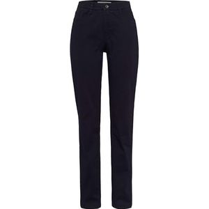 BRAX Feel Good Feel Good Feel Good Carola damesbroek, rechte snit, stretch, normale taillehoogte, katoen-stretch, Perma Blue