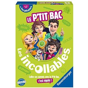 Ravensburger - Le P'tit Bac des Incollables - Gezinsspel - Kinderen en ouders - Van 2 tot 4 spelers vanaf 6 jaar - Gemengd - 26567 - Franse versie