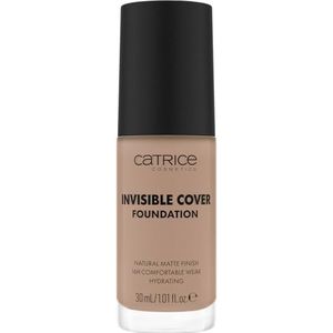 Catrice Invisible Cover - Foundation nr. 030N - nude - hydraterend - langdurig - natuurlijk - voor droge huid - veganistisch - olievrij - zonder parabenen, zonder microplasticdeeltjes - 30 ml