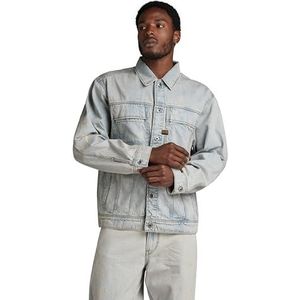 G-Star RAW Veste surdimensionnée en denim, Bleu (vintage akoya blue D24332-D536-G327), S