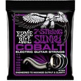 Ernie Ball Power Slinky Cobalt 7-snarige elektrische gitaarsnaren, 11-58 gauge