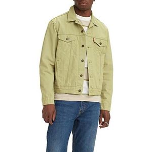 Levi's The Trucker Jacket heren Denim Jas, cedar, XS