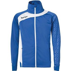 FanSport24 Kempa Peak multifunctionele jas rood/wit, koningsblauw/wit