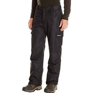 Arctix Heren Sneeuwsport Cargo Broek Zwart, XL/Kort