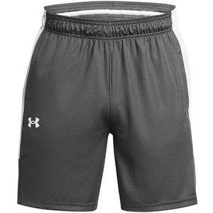 Under Armour Baseline Basketbalshorts voor heren, zwart.