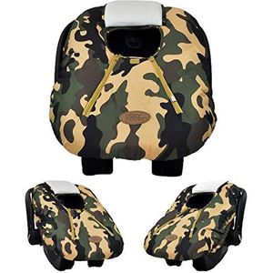 Cozy Cover Autostoelhoes voor baby (camouflage)