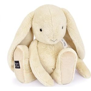 HISTOIRE D'OURS - Groot pluche dier konijn vanille – collectie LE LAPIN – maat 50 cm – zeer zacht – lange oren om te aaien – oneindige knuffels – cadeau-idee voor kinderen en knuffeldier voor baby's –