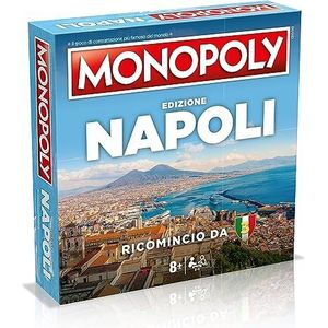 Winning Moves Monopoly Napoli, Recomincio da 3, Italiaanse editie, tafelspel, geproduceerd door collectie