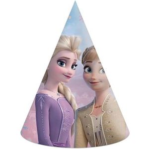 Procos - Disney Frozen II Wind Spirit van FSC-papier, 6 stuks, 94058