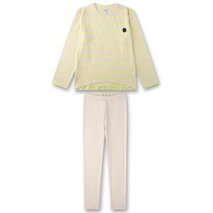 Sanetta Pyjamaset voor meisjes en meisjes, Geel.