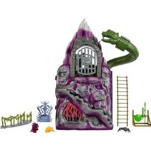 Masters of the Universe van het universum MOTU Snake Mountain Fort voor actiefiguren met accessoires, speelgoed vanaf 6 jaar (Mattel HPG41)
