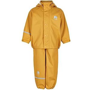 Celavi Unisex Basic Suit Solid Raincoat, geel (mineraalgeel 372), 122 (maat fabrikant: 120), Geel (Mineral Yellow 372)