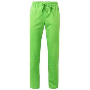 VELILLA 533001 Pantalon de pyjama avec rubans, couleur vert citron, taille 4XL, vert lime, 4XL