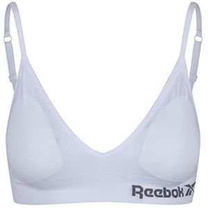 Reebok Krystal Stretch katoenen top dames sportshirt korte top met afneembare voering