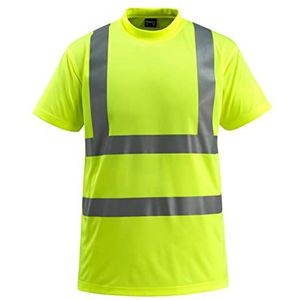 Mascot 50592-972-17 Safe Light Townsville Premium T-shirt, klassiek, Hi-Vis geel, maat XXL, Geel.