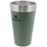 Stanley The Stacking Beer Pint 0,47l - Beker - Hammertone Green