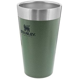 Stanley The Stacking Beer Pint 0,47l - Beker - Hammertone Green