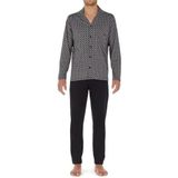 Hom Pyjama met knopen, zwart, XL, zwart.