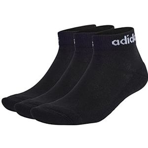 adidas Linear Cushioned 3 paar lage sokken, uniseks
