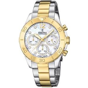 Festina Dameshorloge, kwarts, analoog, 32020952, Meerkleurig, armband