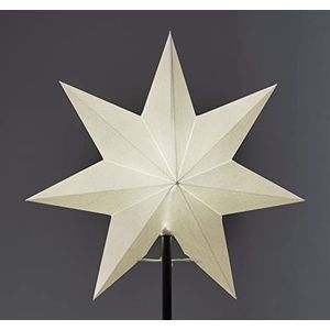 Star Trading Kerstster 3D papier wit Ø 34cm