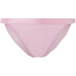 Pepe Jeans Sous-vêtements style bikini en dentelle pour femme, Rose (Petal Pink), L
