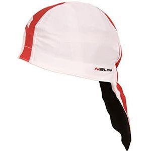 Nalini 02193601116E000.07 Red Bandana Unisexe Adulte Bande De Sport Blanc/Rouge Un, Blanc/rouge, taille unique