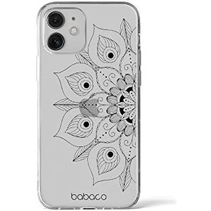 ERT GROUP beschermhoes voor iPhone 12 Mini Babaco Mandalas 002 perfecte pasvorm mobiele telefoon gedeeltelijk transparant
