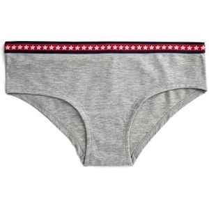 Koton Hipster-slip met print voor dames, Grijs gemêleerd (grm)