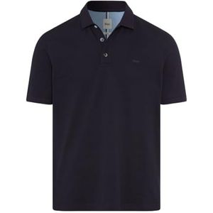 BRAX Style Pete Hi-flex Pique Pima Cotton Basic poloshirt voor heren, 23 marineblauw, XL