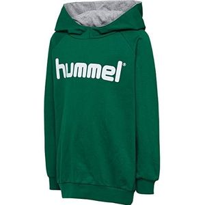 Hummel Sweatshirt met capuchon voor kinderen, katoen logo