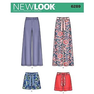 New Look NL6289 naaipatroon shorts en broek 22 x 15 cm