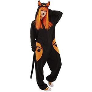 Haunted House - Zwarte kattenkostuum Kigu Black Cat Ad (Rubies S8452)