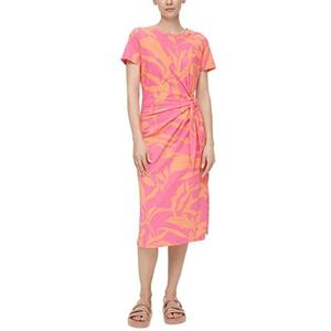 s.Oliver midi-jurk, midi-jurk voor dames, Roze