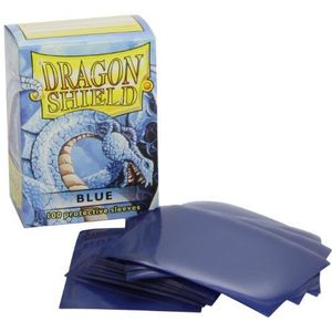 Dragon Shield Sleeves - 100 stuks - Blauw | Geschikt voor Magic: The Gathering, Pokémon TCG en Lord of the Rings TCG | PVC-vrij