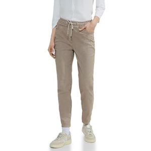 Cecil B377367 joggingbroek voor dames, Eenvoudig beige