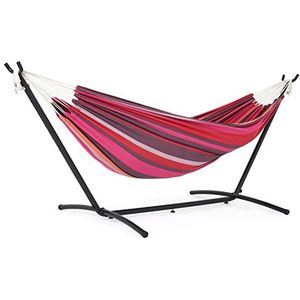 Mondeer Hangmat met outdoor campingstandaard, draagbaar, voor buiten, van zeildoek, voor kamperen, strand en reizen, 200 kg, draagvermogen, DIAOCHUANG XX-Large