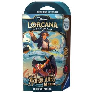 Disney Lorcana Trading Card Game: Azuurblauw Meer - Bernstein en Rubin Deck (Deutsch)