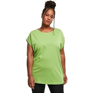 Urban Classics Dames T-shirt met wijde schouder