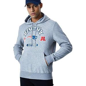 New Era NFL Graphic Po Hoody Neepat LGH Unisex volwassenen sweatshirt, grijs, XSS, grijs.